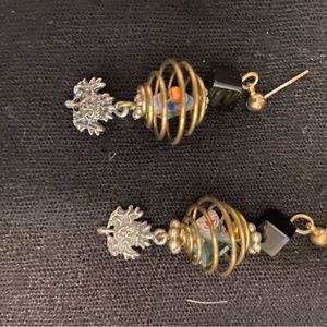 Earrings Richard and Victoria Emprise.  Original creators of McKenzie Child’s.